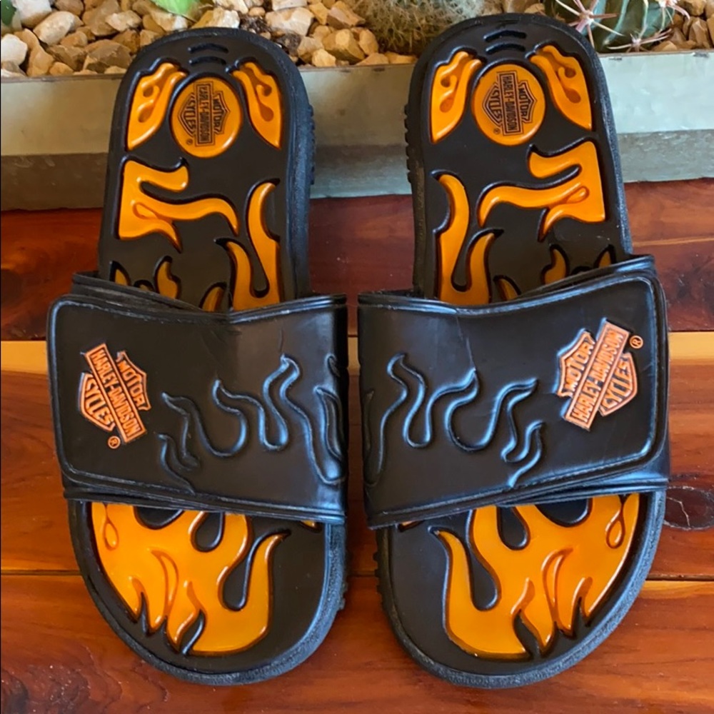 Official Harley Davidson men’s slide sandal